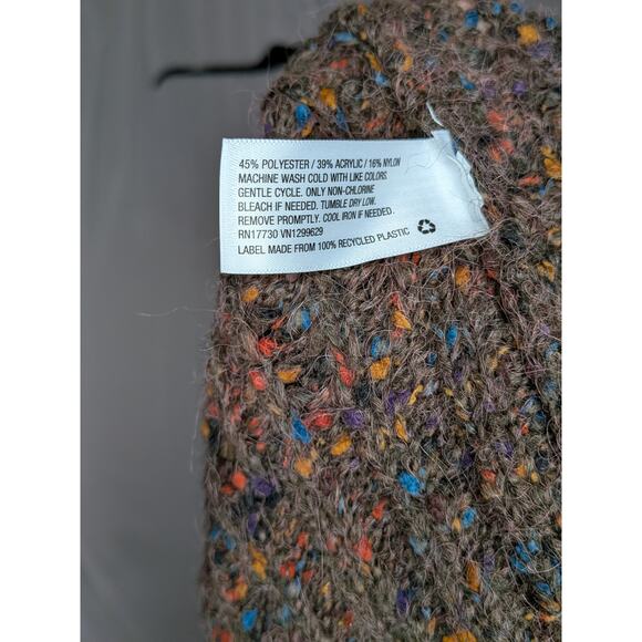 Knox Rose Sweater Chunky Knit Brown Blue Red Orange Long Sleeve High Neck - Picture 4 of 8